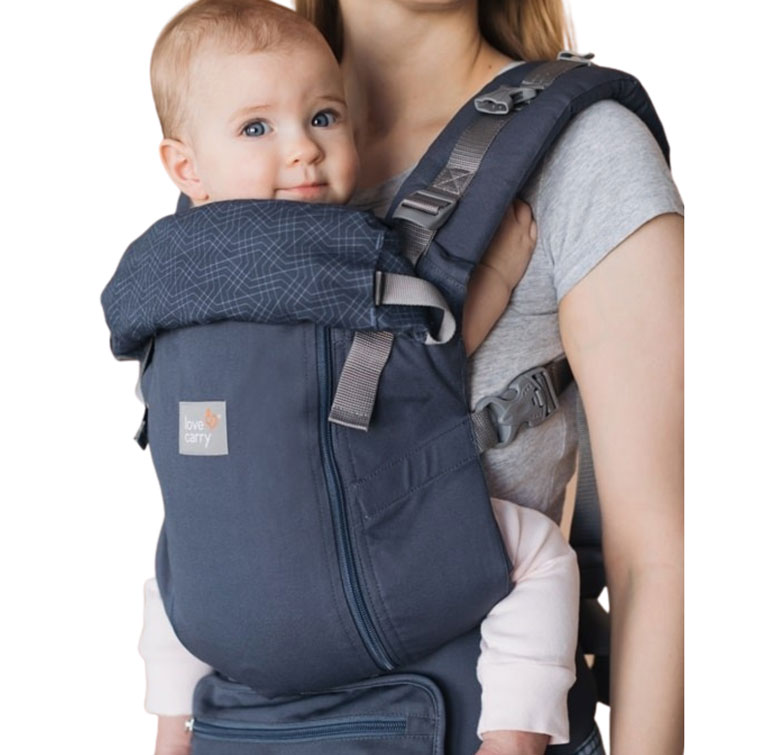 Porte bébé ergonomique confortable et esthétique