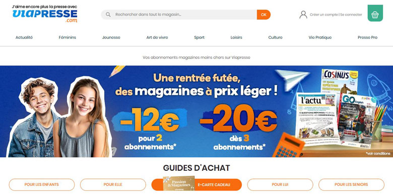 viapresse promo septembre 