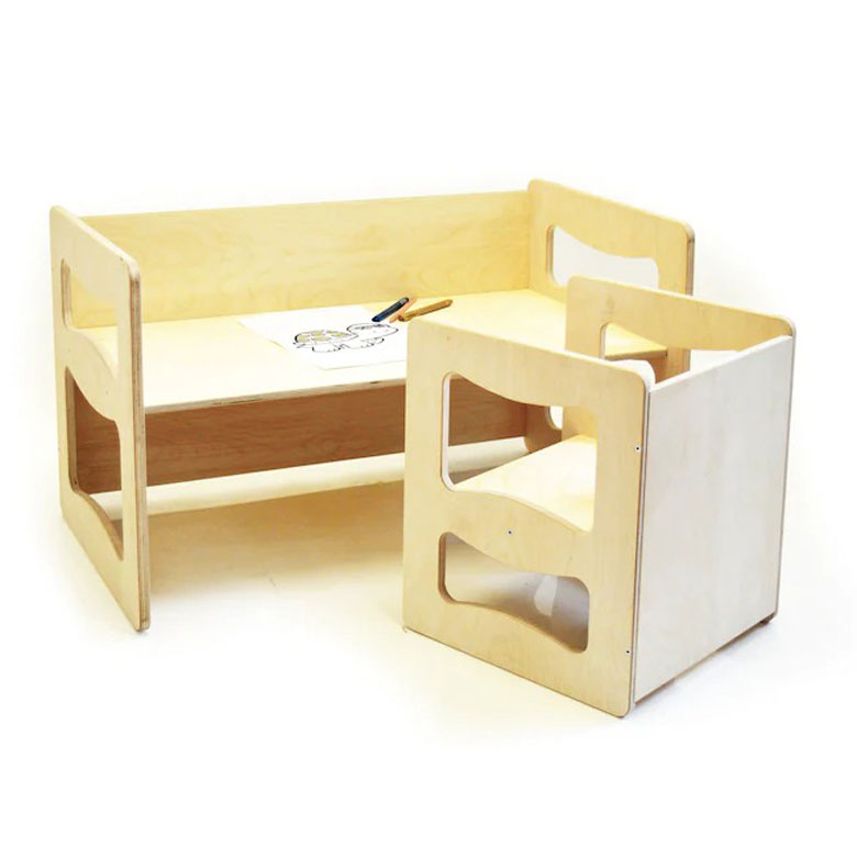 Table et chaise Montessori