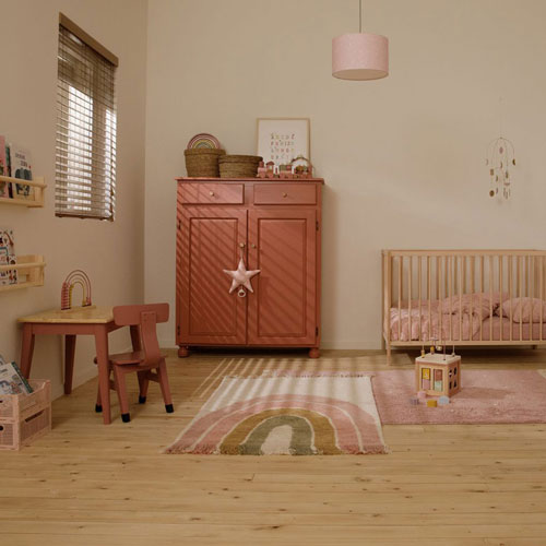 Comment utiliser le Terracotta dans une chambre bébé ?