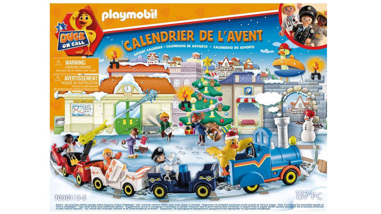 Calendrier Playmobil Duck on call 70901
