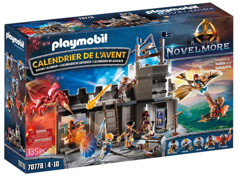 Playmobil 70 778 Calendrier chevalier Novelmore