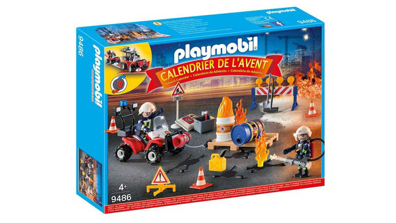 Playmobil 9486 : Calendrier de l'Avent thème pompier