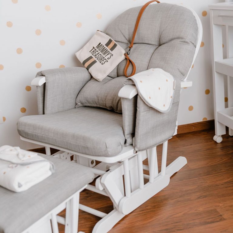 Fauteuil d'allaitement à bascule