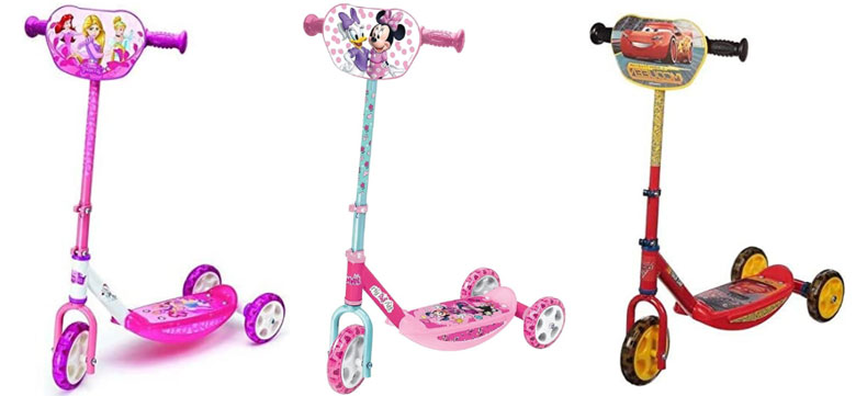 Patinette 3 roues Disney SMOBY