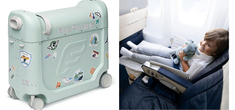 La valise lit pour avion Stokke