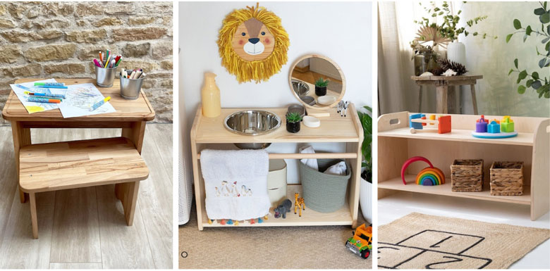 meuble Montessori personnalisable