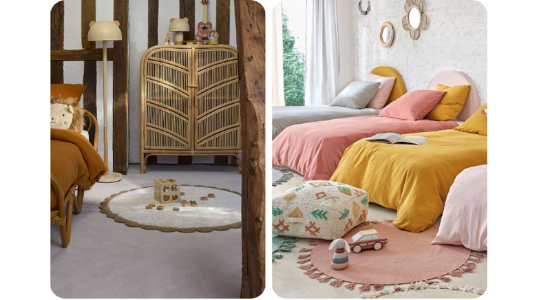tapis rond chambre enfant maisons du monde