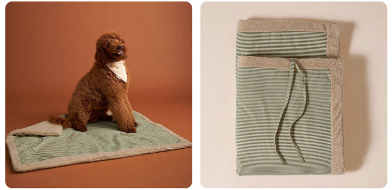 Plaid de voyage pour chien 