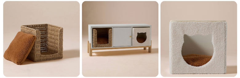 panier double pour chat