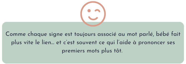 Est-ce que le langage des signes pour bébé retarde la parole ?