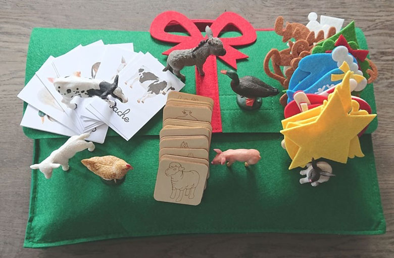 calendrier dé l'avent Montessori calendrier dé l'avent Montessori