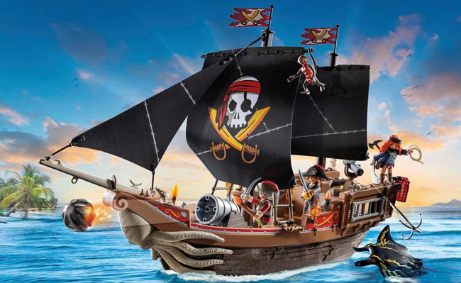 bateau pirate playmobil enfant 6 ans
