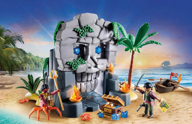 Ile au trésor pirate Playmobil