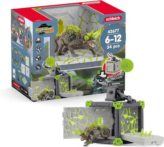 BattleCave Caméléon de Pierre Schleich jouet noel garçon 6 ans