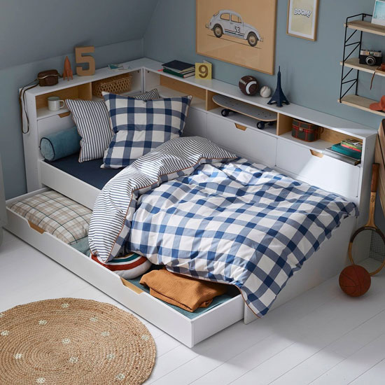 Lit enfant multi rangements intégrés